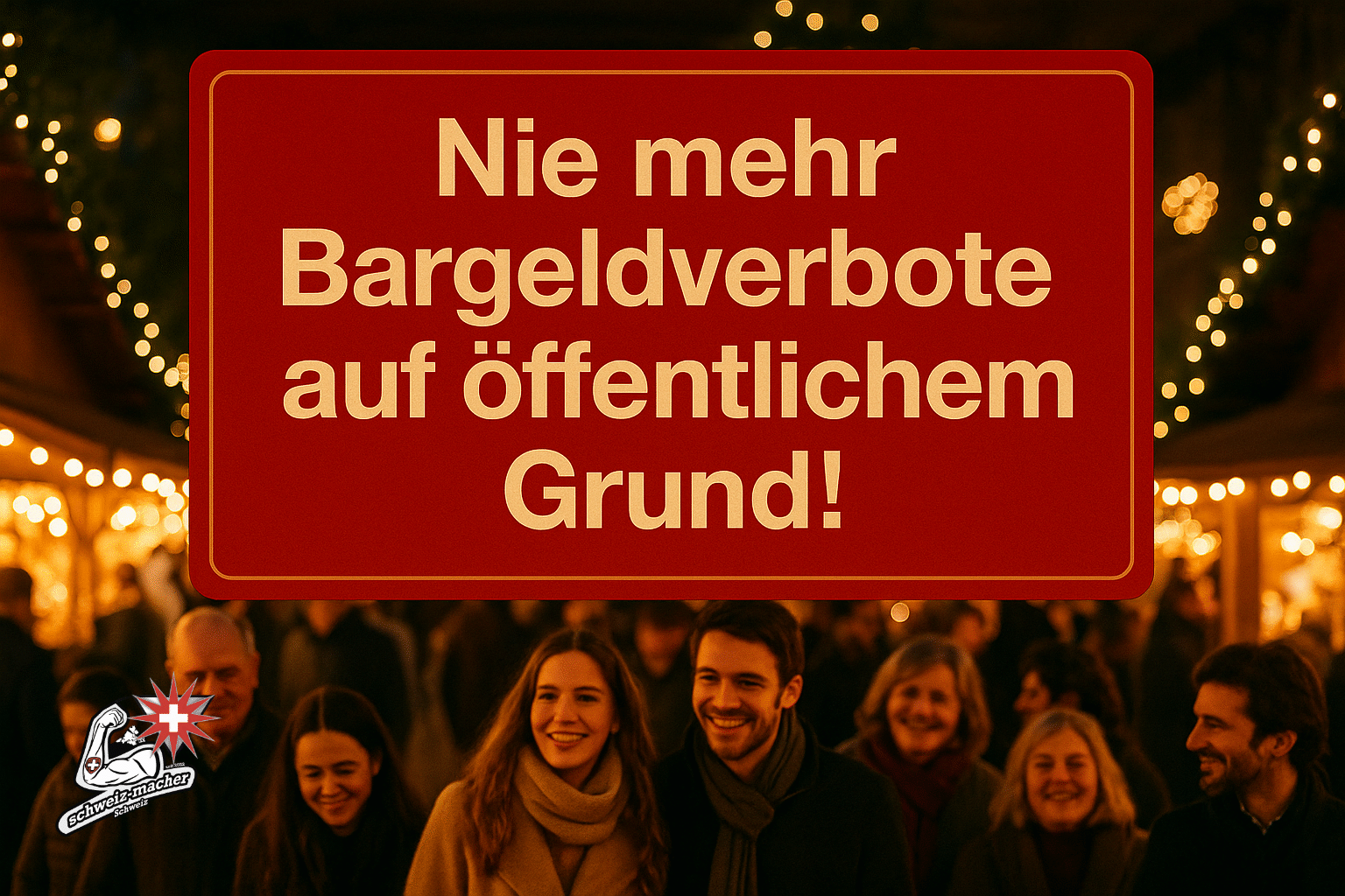 Bargeldinitiative Schweiz 2026